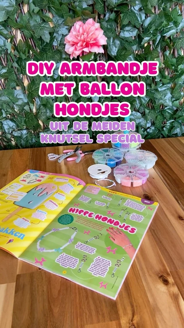 In de MEIDEN Lekker Zelf Doen special vind je heel veel leuke en trendy knutselprojecten. In dit filmpje leggen we je uit hoe je de ballonhond van pagina 13 moet maken. 🎈🐶 Het magazine ligt nu in de winkels!

Heb jij al iets gemaakt uit de LZD? Laat het ons weten! #lekkerzelfdoen #lzd #meidenmagazine #meiden #knutselen #armbandjesmaken #ballonhond